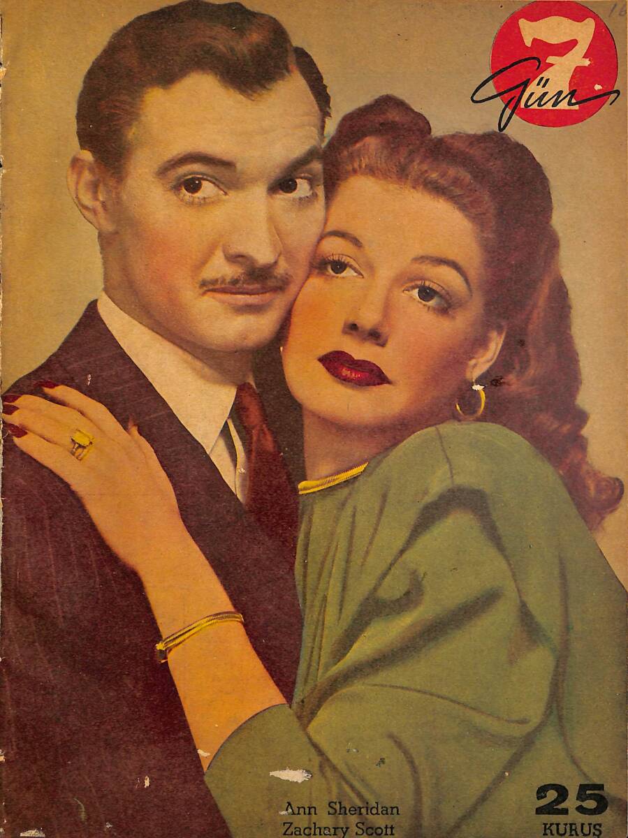 Yedigün Dergisi 3 Temmuz 1948 Sayı : 16 - Rita Hayworth Bir Film İçin Bir Buçuk Milyon Lira Alacak NDR98368 - 1