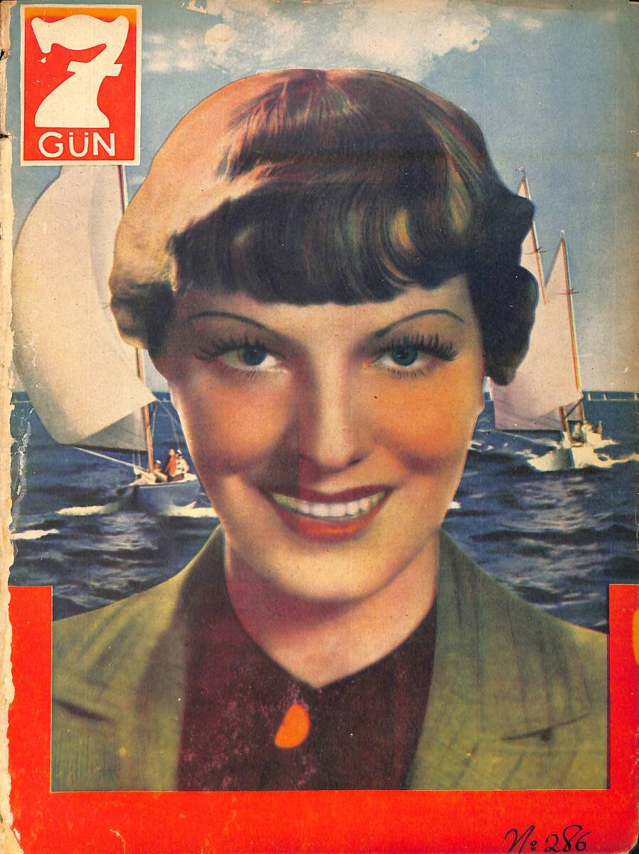 Yedigün Dergisi 30 Ağustos 1938 No.286 Cilt: 11 - 30 Ağustos Zafer Bayramı - Türk Spor Tarihine Bakış - Dünyada ki Devlet Reisleri Ne Yiyor - Çalıkuşu NDR93484 - 1