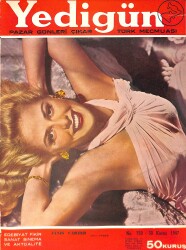 Yedigün Dergisi 30 Kasım 1947 No.769 - Kapak: Janis Carter - İbrahim Alaettin Gövsa - Rakım Çalapala - Cehdi Şahingiray - İbrahim Hakkı Konyalı NDR93559 - Gökçekoleksiyon