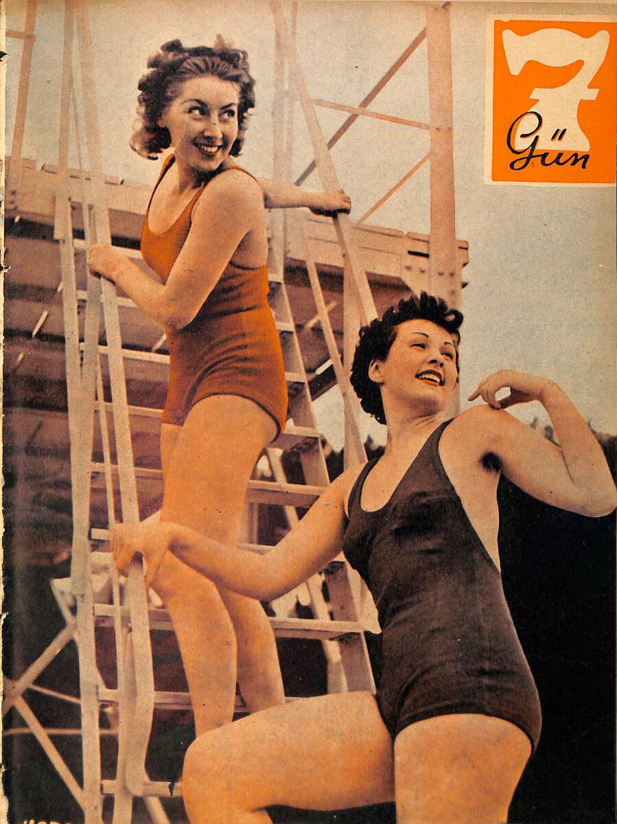 Yedigün Dergisi 4 Ağustos 1937 No.230 Cilt: 9 - Cirit Ve Mızrak - Halide Edip Adıvar - Eski Hastalıklar NDR93462 - 1