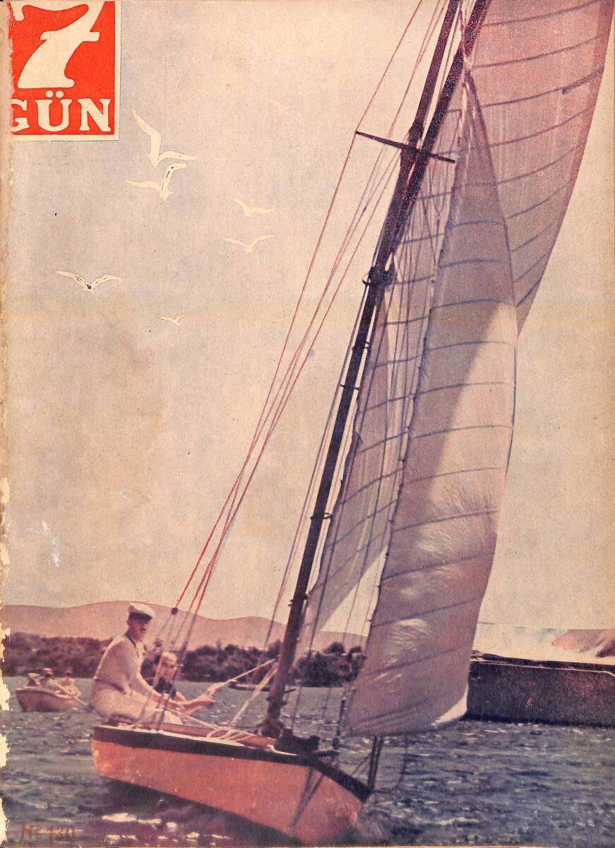 Yedigün Dergisi 4 Eylül 1935 No.130 - Hikmet Feridun Es - Kadınlarımız, Kanun ve Realite - Amasya'da Mumya - Dimitri Tiseviç NDR95440 - 1