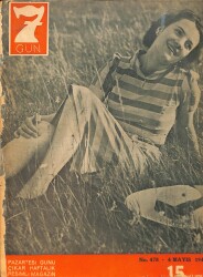 Yedigün Dergisi 4 Mayıs 1942 No.478 - Harp Cehennemi - Salahattin Enis - Vahdet Gültekin - Hikmet Feridun Es - Şükrü Kaya - Hüseyin Cahit Yalçın NDR93647 - Gökçekoleksiyon