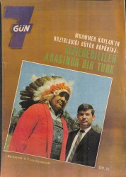 Yedigün Dergisi 4 Mayıs 1969 Sayı: 23 - Kızılderililer Arasında Bir Türk - Ayhan Işık - Pervin Par - Ayhan Işık - Cahit Uçuk NDR93322 - Gökçekoleksiyon