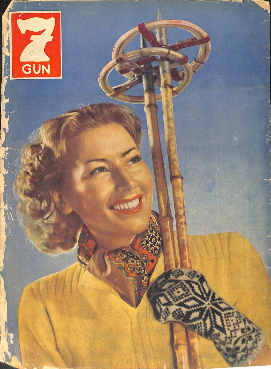 Yedigün Dergisi 5 Aralık 1939 No.352 - Hüseyin Cahit Yalçın - Hikmet Feridun Es - Harp Arifesinde Almanya - Maurice Boyau -Jean Navarre -Kurt Vesseman NDR93686 - 1