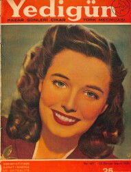 Yedigün Dergisi 22 Ekim 1944 No.607 - Almanya'nın İstilası - Hollywood'un Bilinmeyen Tarafları NDR93506 - Gökçekoleksiyon