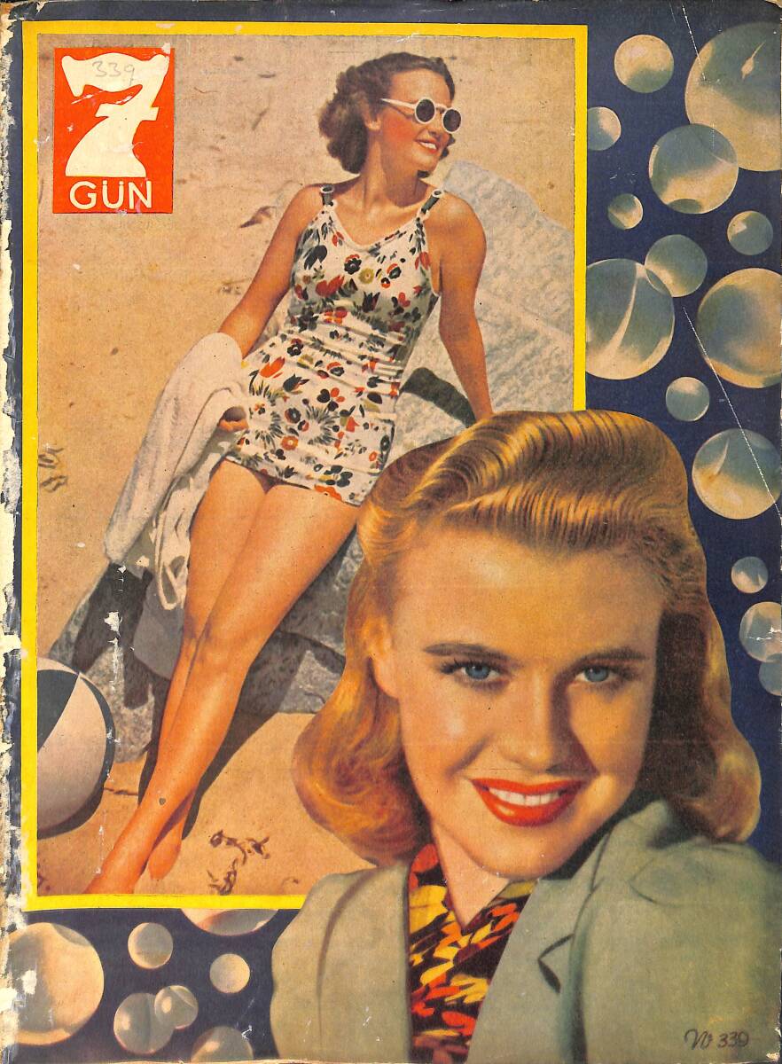 Yedigün Dergisi 5 Eylül 1939 No.339 - Ziraat Vekilimiz Muhlis Erkmen - Nurullah Ataç - İbrahim Alaettin Gövsa - Dr. Nuri Ömer Ergene NDR93689 - 1