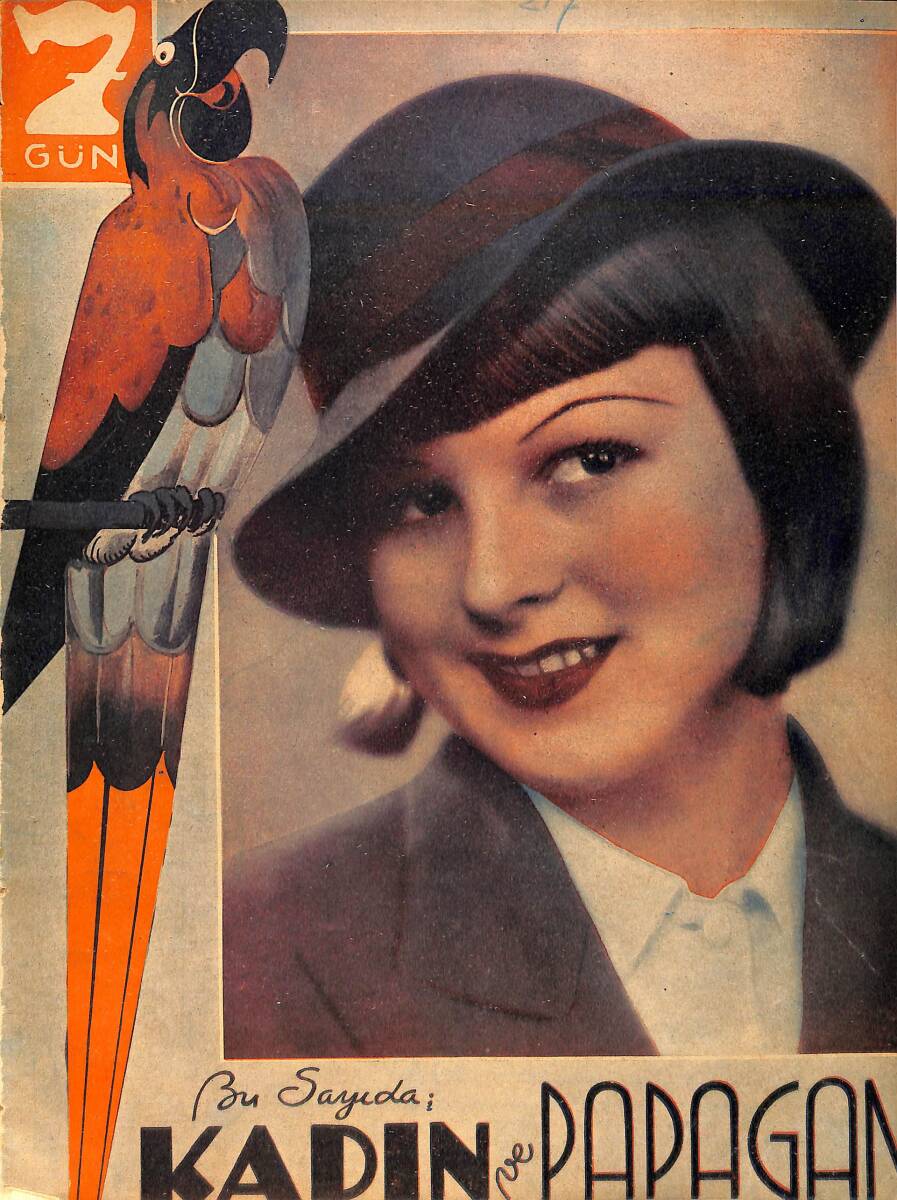 Yedigün Dergisi 5 Mayıs 1937 No.217 Cilt: 9 - Halide Edip Adıvar - İsmet İnönü, Kömür Sergisinin Açılışını Yaptı - Eski Hastalıklar NDR93473 - 1
