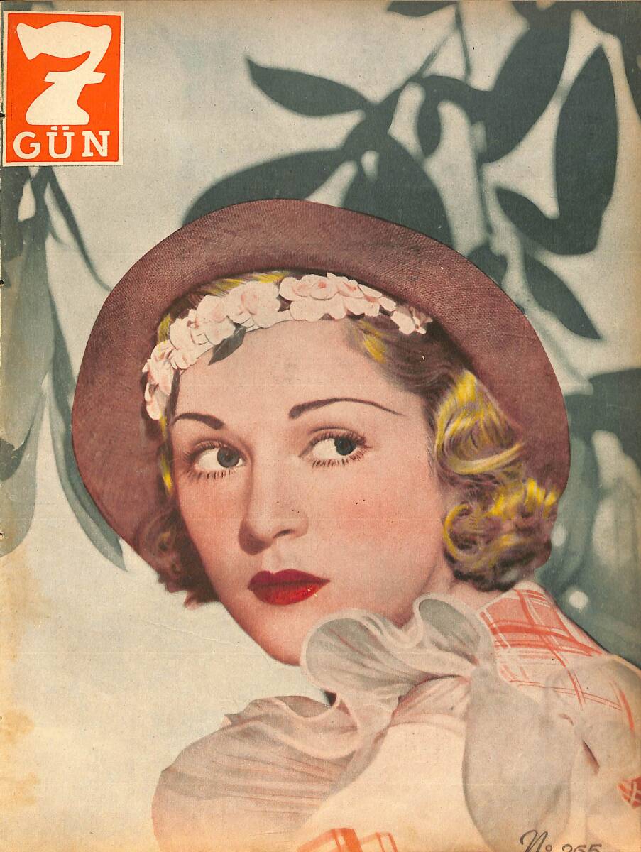 Yedigün Dergisi 5 Nisan 1938 No.265 Cilt: 11 - İnönü Planör Kampında - Ruşen Eşref - Fenerbahçe Ve Diğer Kulüplerin Vaziyeti NDR93422 - 1