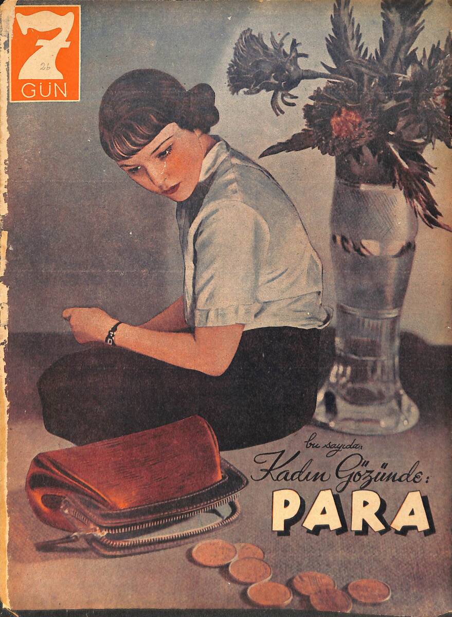 Yedigün Dergisi 5 Nisan 1943 No.526 - İngiliz ve İtalya Esirleri - Hüseyin Cahit Yalçın - Aziz Nesin - Hikmet Feridun Es NDR93616 - 1