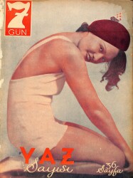 Yedigün Dergisi 5 Temmuz 1938 No.278 Cilt: 11 - Yapışık Kardeşler - Çalıkuşu - Siyah Kaplan 