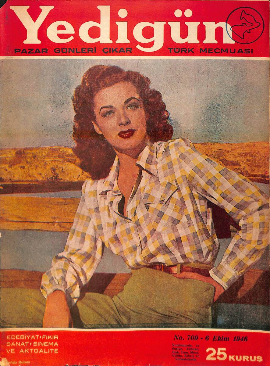 Yedigün Dergisi 6 Ekim 1946 No.709 - Amerika'dan Ankara'ya Otomatik Vitesli Otobüsler Geldi NDR95428 - 1
