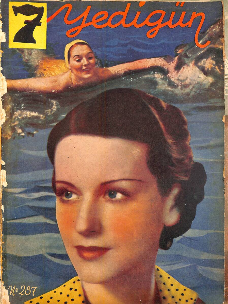 Yedigün Dergisi 6 Eylül 1938 No 287 - Ali Canip Yedigün'e Anlatıyor NDR94612 - 1