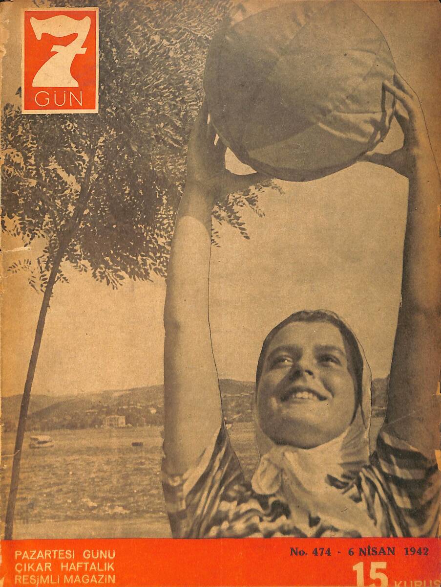 Yedigün Dergisi 6 Nisan 1942 No.474 - Arap Alemi Ve Memleketleri - Hüseyin Cahit Yalçın - Şükrü Kaya - Vahdet Gültekin -Tevfik Tuğrul-Şemsettin Kutlu NDR93651 - 1