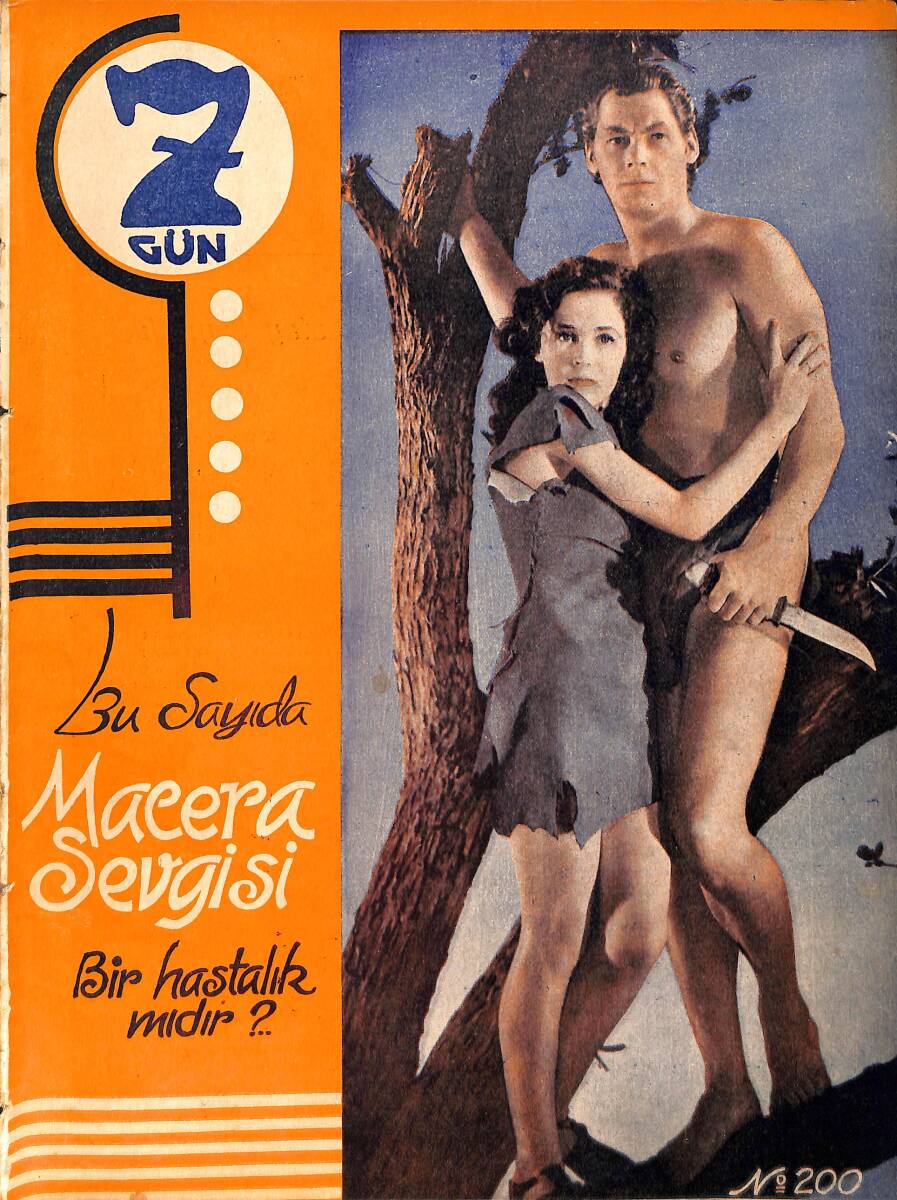 Yedigün Dergisi 6 Ocak 1937 No.200 - Hüseyin Cahit Yalçın - Vala Nurettin - İbrahim Alaettin Gövsa - Reşat Nuri Güntekin NDR95689 - 1