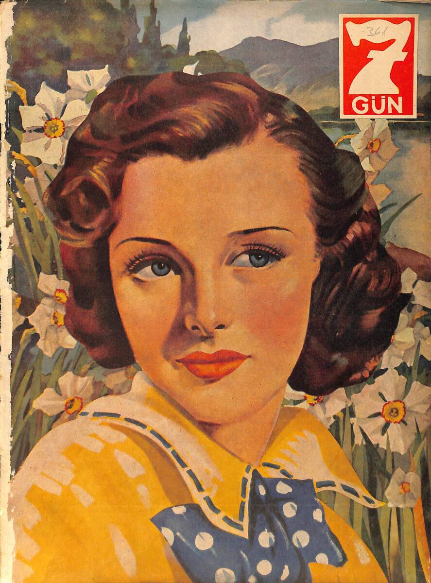 Yedigün Dergisi 6 Şubat 1940 No.361 Cilt: 14 - Türk Kıyıları - Kadın Tayyareciler 