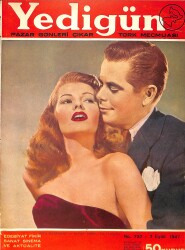 Yedigün Dergisi 7 Eylül 1947 No.757- Rita Hayworth - Glynn Rord - Asya'da İki Yeni Devlet 