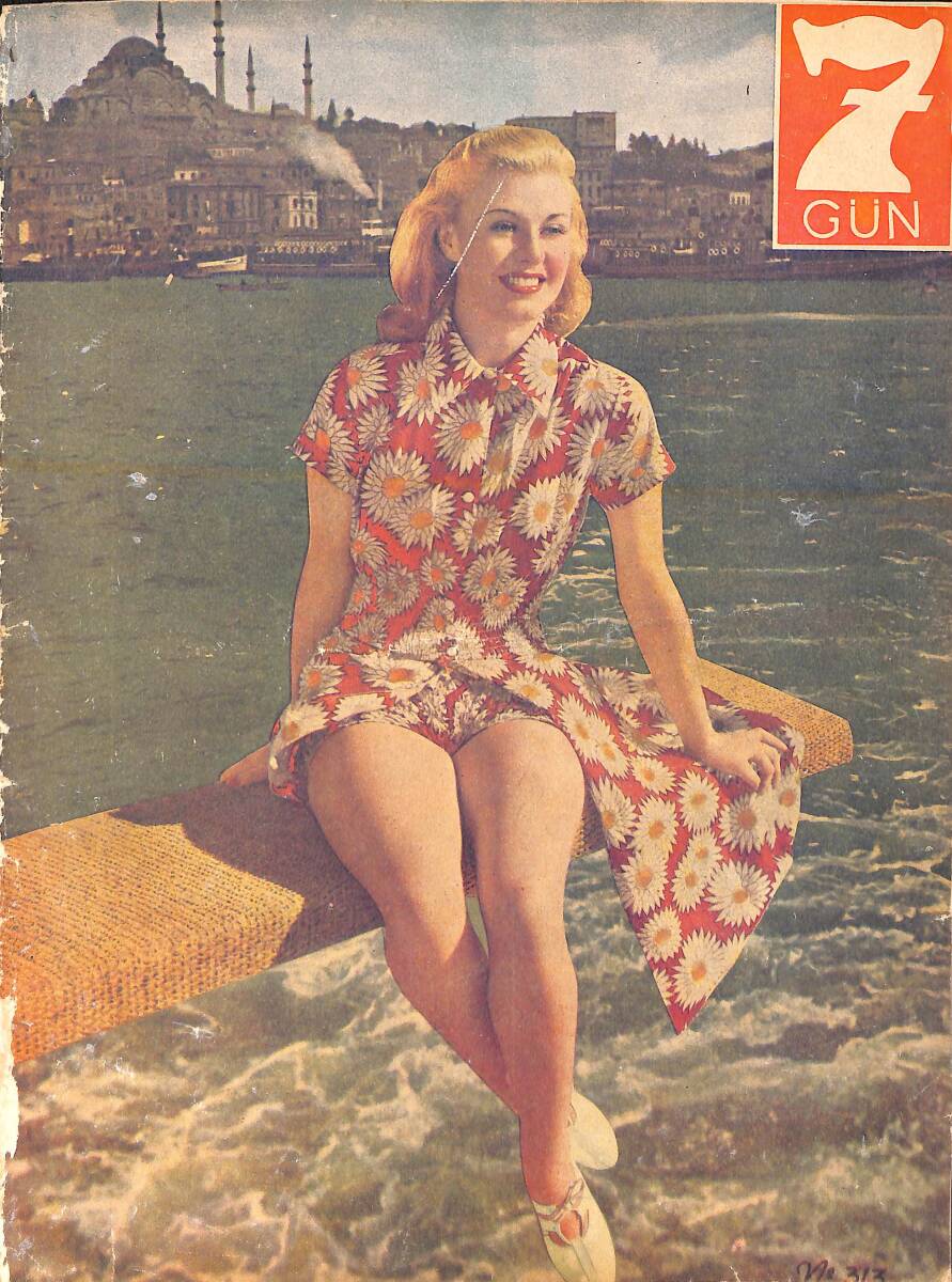 Yedigün Dergisi 7 Mart 1939 No.313 - Milli Şefimiz İsmet İnönü İstanbul'da - Hüseyin Cahit Yalçın - İbrahim Alaettin Gövsa - Reşat Nuri Güntekin NDR95382 - 1