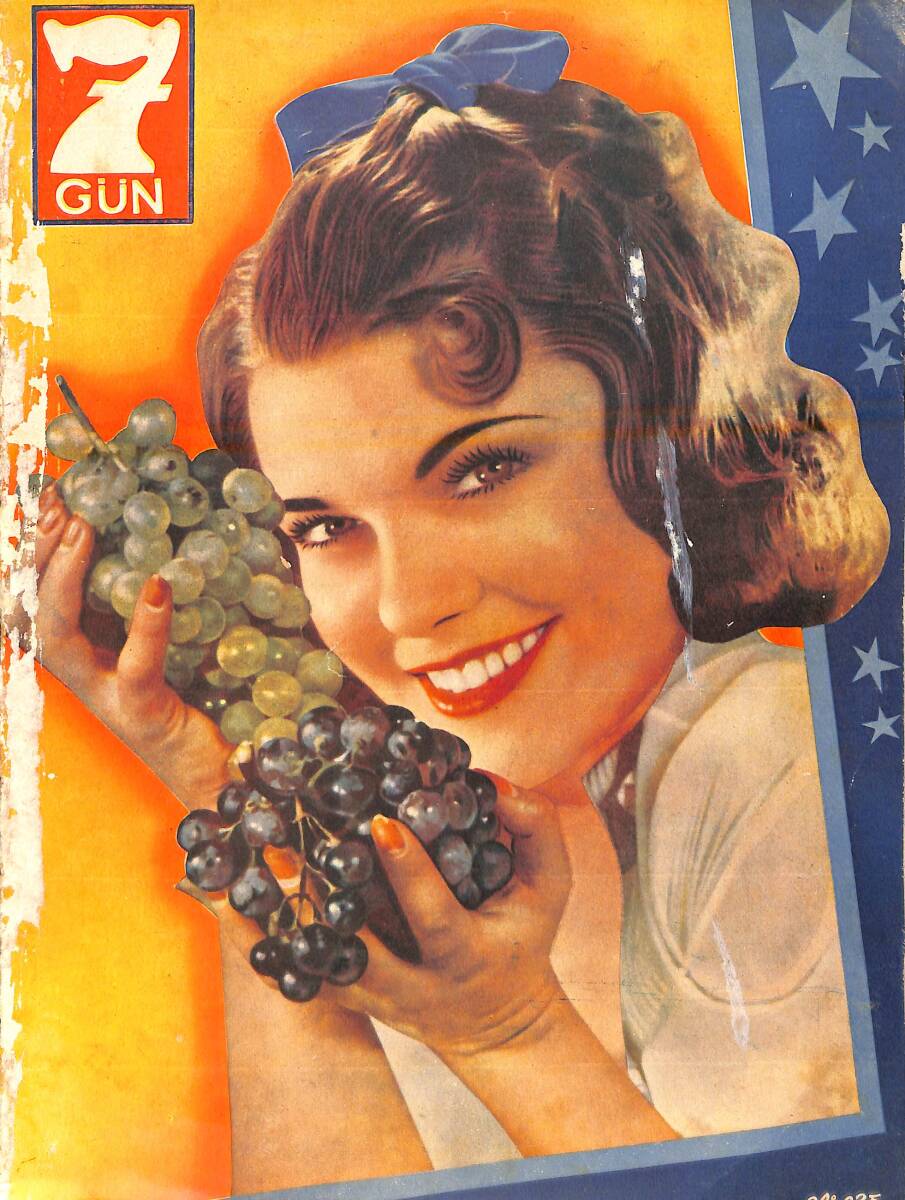 Yedigün Dergisi 8 Ağustos 1939 No.335 - Nafia Vekilimiz General Ali Fuat Cebesoy - Hüseyin Cahit Yalçın - Vehbi Kızılgül NDR95362 - 1