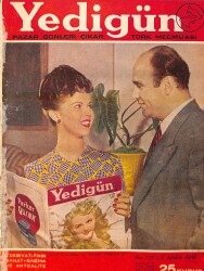 Yedigün Dergisi 1 Aralık 1946 No.717- Kapak: Shirley Temple ve Hikmet Feridun Es NDR95422 - Gökçekoleksiyon