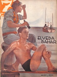 Yedigün Dergisi 8 Kasım 1933 No.35 - Peyami Safa - Gurbette Şehitlerimiz - Tamirat Meselesi - Lord Kiçner Nasıl Ölmüştü ? NDR94605 - Gökçekoleksiyon