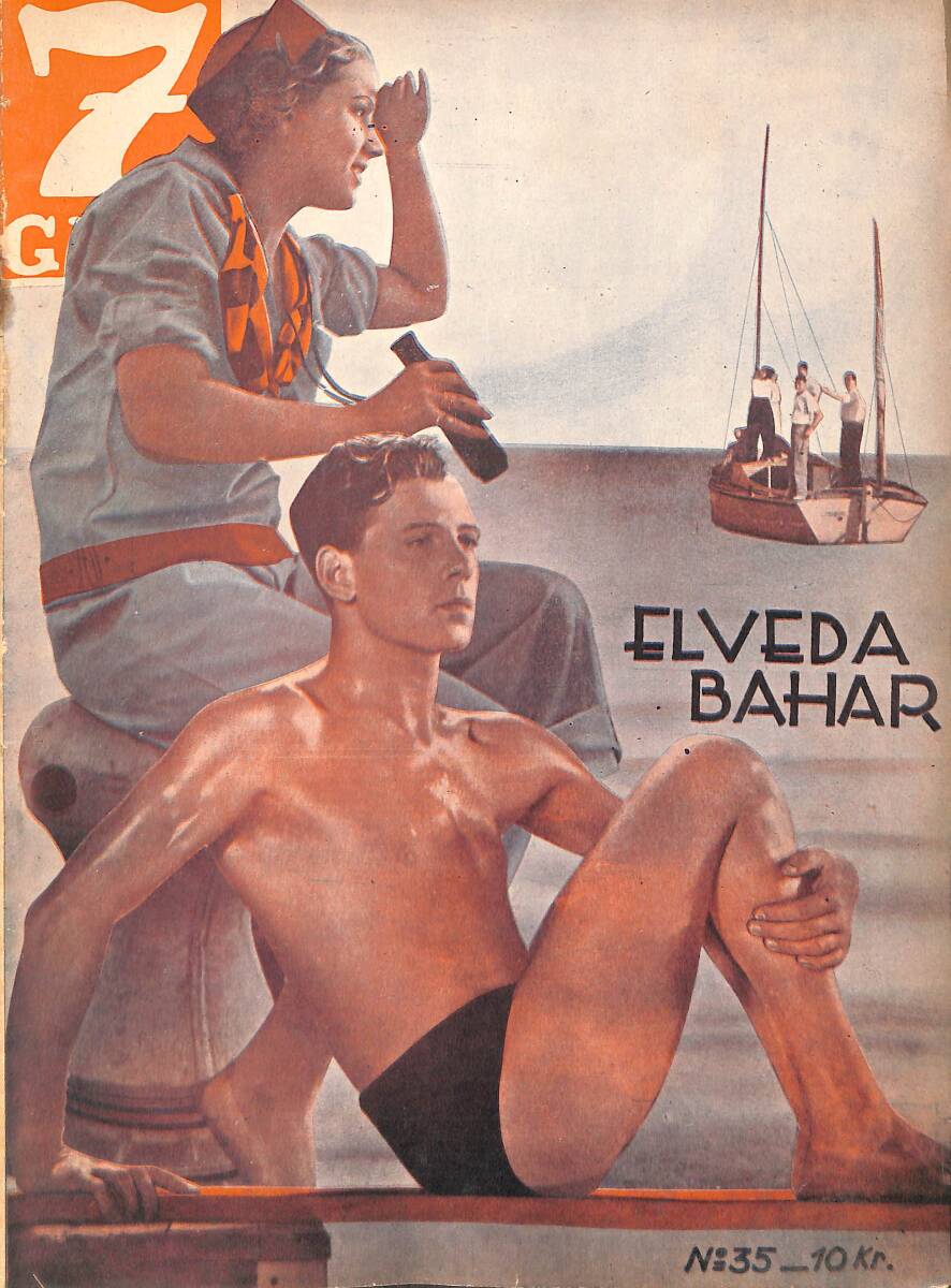 Yedigün Dergisi 8 Kasım 1933 No.35 - Peyami Safa - Gurbette Şehitlerimiz - Tamirat Meselesi - Lord Kiçner Nasıl Ölmüştü ? NDR94605 - 1