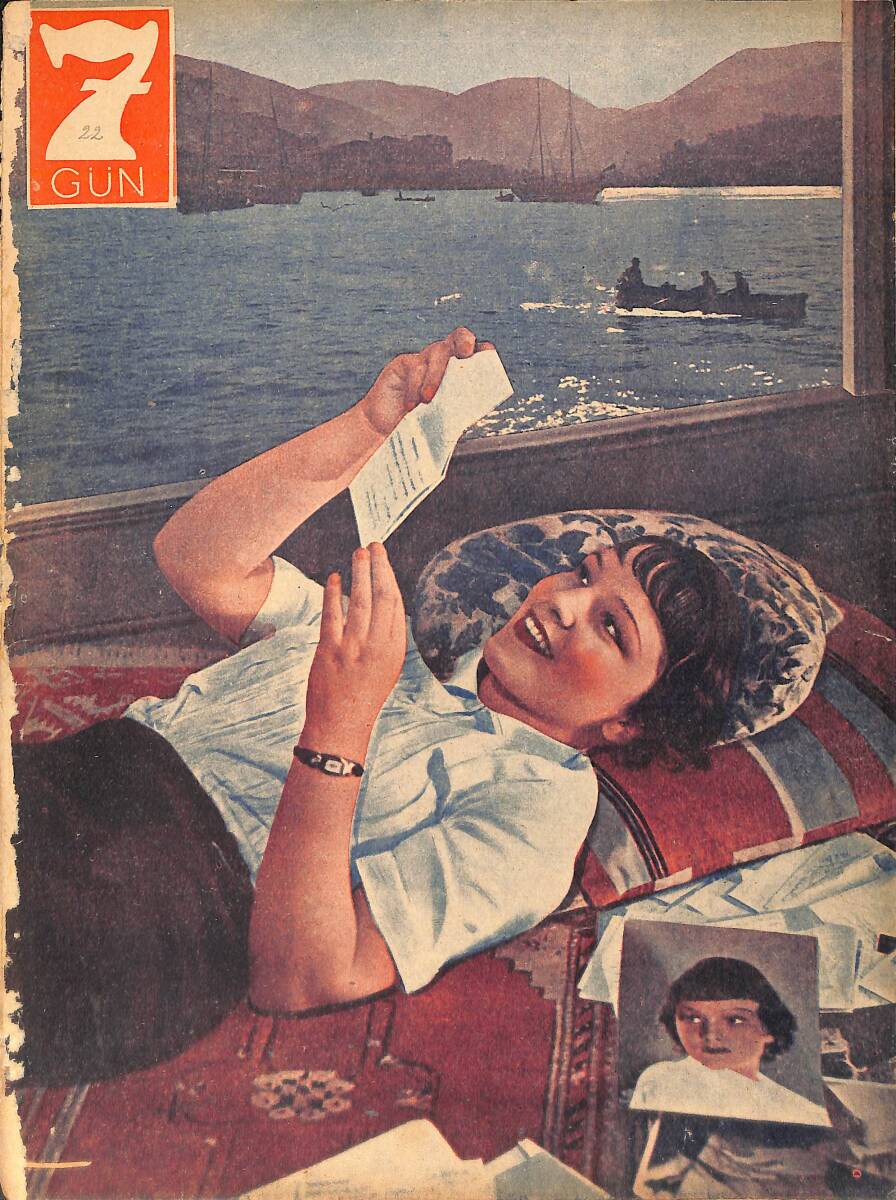 Yedigün Dergisi 8 Mart 1943 No.522 - Uçak Gemileri - Tevfik Tuğrul - Kemal M. Altınkaya - Hüseyin Cahit Yalçın - Hikmet Feridun Es NDR93586 - 1