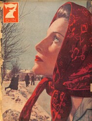 Yedigün Dergisi 8 Şubat 1943 No.518 Cilt: 20 - Milli Şef Çörçille Adana'da Görüştü - General De Gaulle - Robert Taylor Gözaltına Alındı NDR93450 - Gökçekoleksiyon