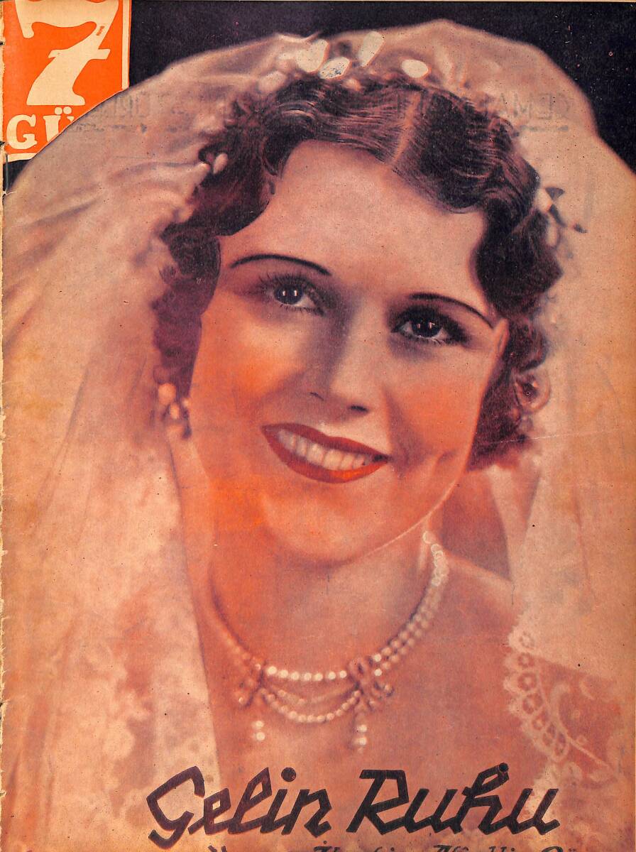 Yedigün Dergisi 9 Ekim 1935 No.135 - İbrahim Alaettin Gövsa - Nurullah Ataç - Sabiha Zekeriya, Hayatını Anlatıyor - Enver Behnan Şapolyo NDR95403 - 1