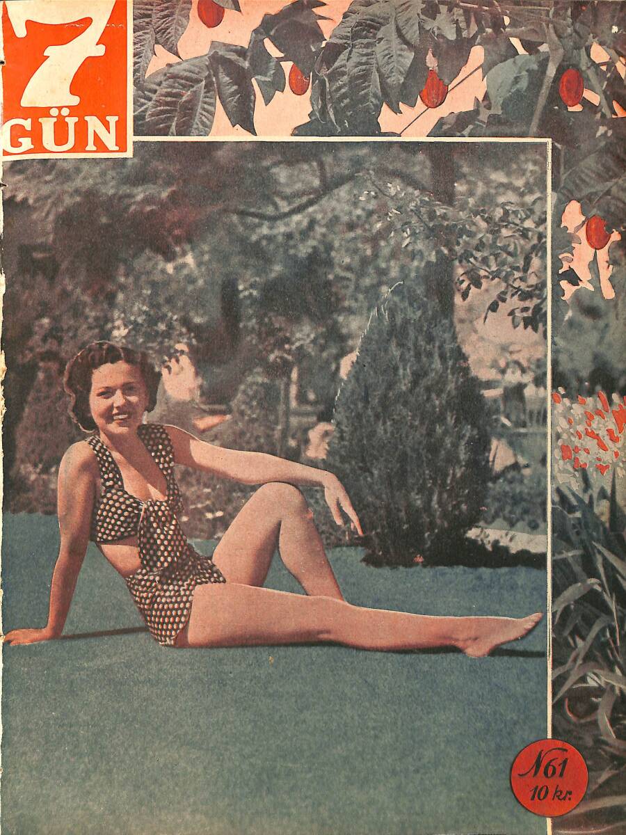 Yedigün Dergisi 9 Mayıs 1934 No.61 Cilt: 3 - Amerika'da Linç Kanunu - Mahmut Yasari - İstanbul Radyosu - Eski Tedavi Yöntemleri NDR93389 - 1