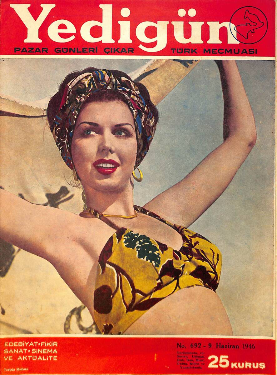 Yedigün Dergisi Türk Mecmuası 9 Haziran 1946 No.692 – İtalya'da Yapılan Referandumu Cumhuriyetçiler Kazandı NDR101668 - 1