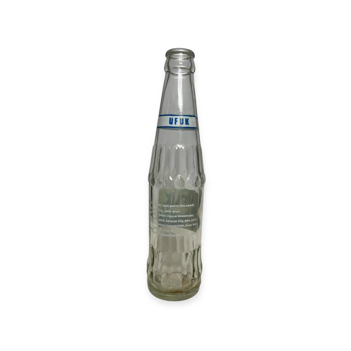 UFUK ( Ordu ) Gazoz Şişesi 20cl Tel 1800 #CMK1378 - 3