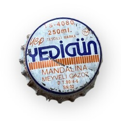 Yedigün Mandalina Gazoz Kapağı CMK1612 - 1