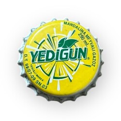 Yedigün Mandalina Meyveli Gazoz Kapağı CMK11-5284 - 3