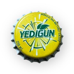 Yedigün Mandalina Meyveli Gazoz Kapağı CMK11-5285 - Gökçekoleksiyon