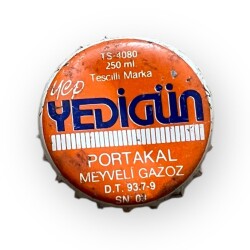 Yedigün Portakal 1993 Gazoz Kapağı CMK5-1550 - 1