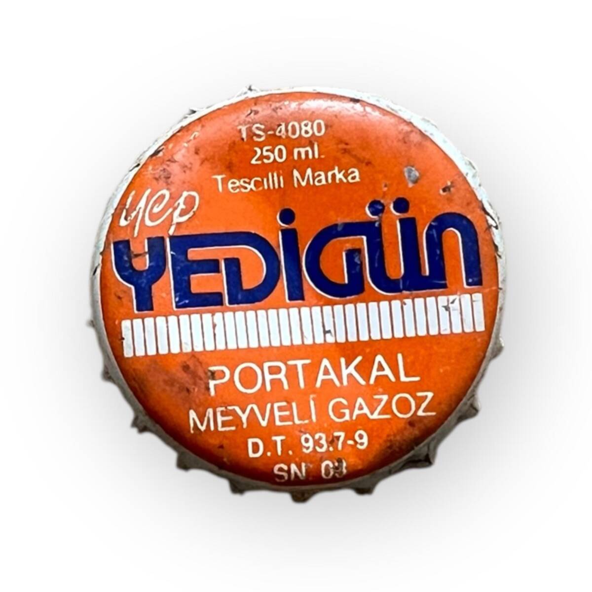 Yedigün Portakal 1993 Gazoz Kapağı CMK5-1550 - 1