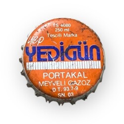 Yedigün Portakal Gazoz Kapağı CMK11-5292 - 1