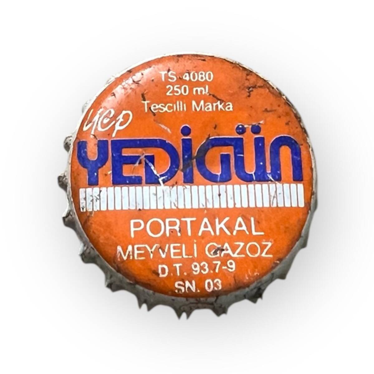 Yedigün Portakal Gazoz Kapağı CMK11-5292 - 3