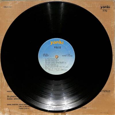 Yeliz (1980) - Dayanılmaz Bir Çile LP (107) PLK20456 - 4