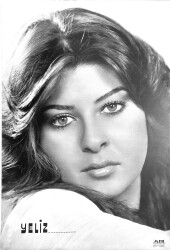 Yeliz Siyah-Beyaz Kartpostal (Büyük Boy) KRT22309 - Gökçekoleksiyon