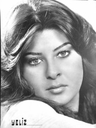 Yeliz Siyah Beyaz Kartpostal KRT18483 - Gökçekoleksiyon