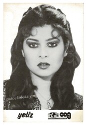 Yeliz Siyah-Beyaz Kartpostal KRT6745 - Gökçekoleksiyon