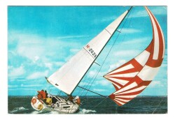 Yelkenli Temalı Eski Kartpostal KRT9495 - Gökçekoleksiyon