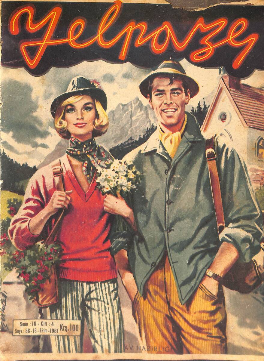 Yelpaze Dergisi 18 Ekim 1961 Sayı:88 - Suzan Ustan - İsmet Sıral - Kathy Grant - Beniamino Gigli NDR87779 - 1