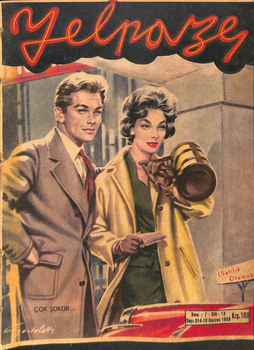 Yelpaze Dergisi 18 Haziran 1958 Sayı:314 - David Niven - Katherine Hepburn - Marilyn Monroe Anlatıyor NDR90551 - 1