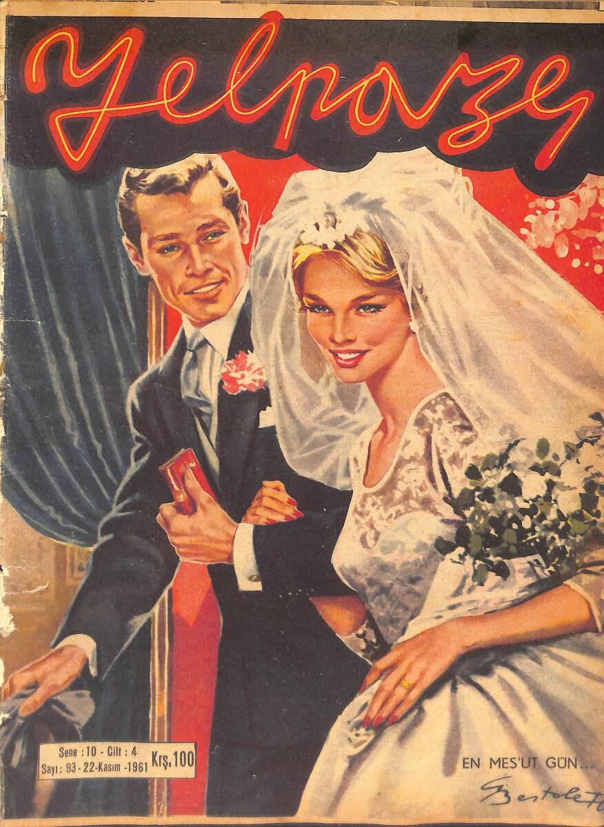 Yelpaze Dergisi 22 Kasım 1961 Sayı:93 - Elvis Presley - Rik Rolanda - Bing Crsoby -Dorıs Day - Natalıa Wood - Warren Beatty - Liz Taylor NDR87785 - 1