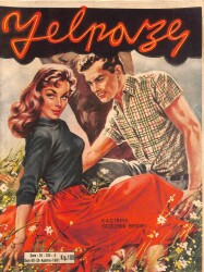Yelpaze Dergisi 23 Ağustos 1961 Gül Gülgün, Mualla Kaynak, Fehmi Ege, Kemani Sadi Işılay, Jean Paul Belmondo DRG327 - Gökçekoleksiyon