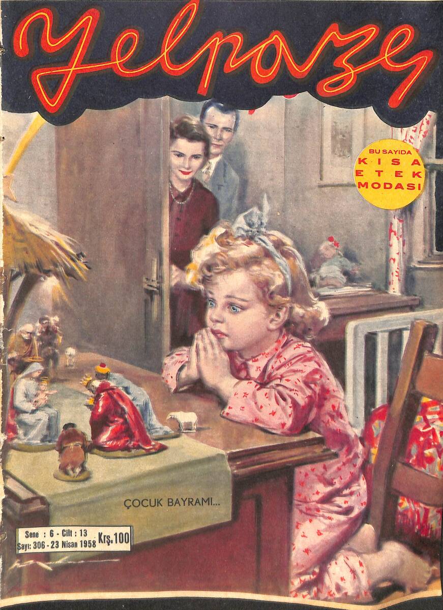 Yelpaze Dergisi 23 Nisan 1958 Sayı: 306 - Robert Taylor ( İmzalı ) - Elvis Presley Askere Alındı - Marilyn Monroe Anlatıyor NDR90549 - 1