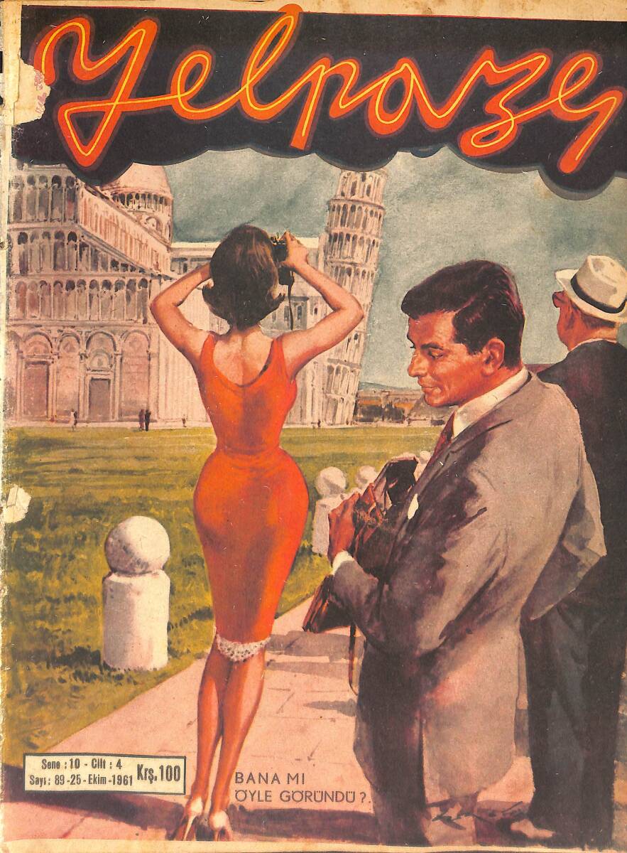 Yelpaze Dergisi 25 Ekim 1961 Sayı:89 - Müşfik Kenter - Bıng Crosby - Louıs Prıma - Kelly Smıth - Adolf Hitler - Dalida - Ingrid Bergman NDR87778 - 1