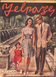 Yelpaze Dergisi 27 Eylül 1961 Sayı:85 - Melahat Günay - İzzet Günay - Turgut Özatay - Pat Boone - Macha Merıl NDR87770 - Gökçekoleksiyon